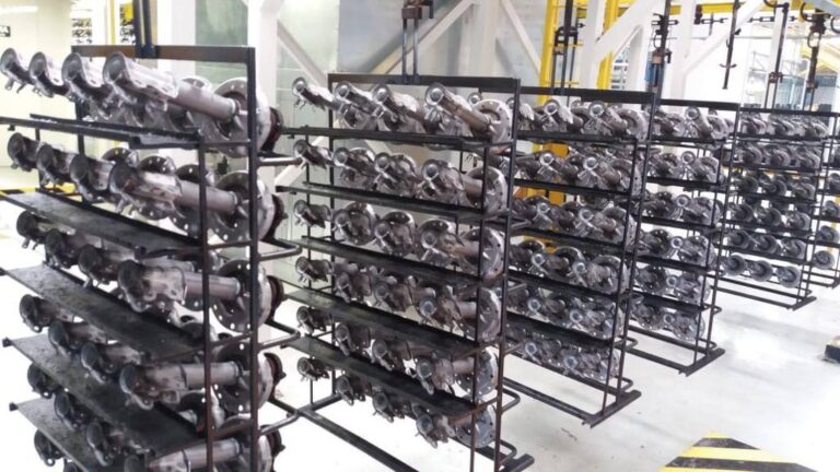 Prestec - Caldeiraria Leve - Desenvolvimento e Fabricação de Gancheiras e Carrinhos para linha de pintura KTL. - 7